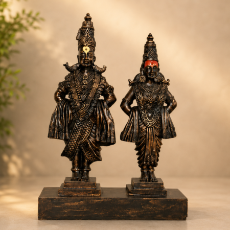 Vitthal Rukmini (Oxidised)
