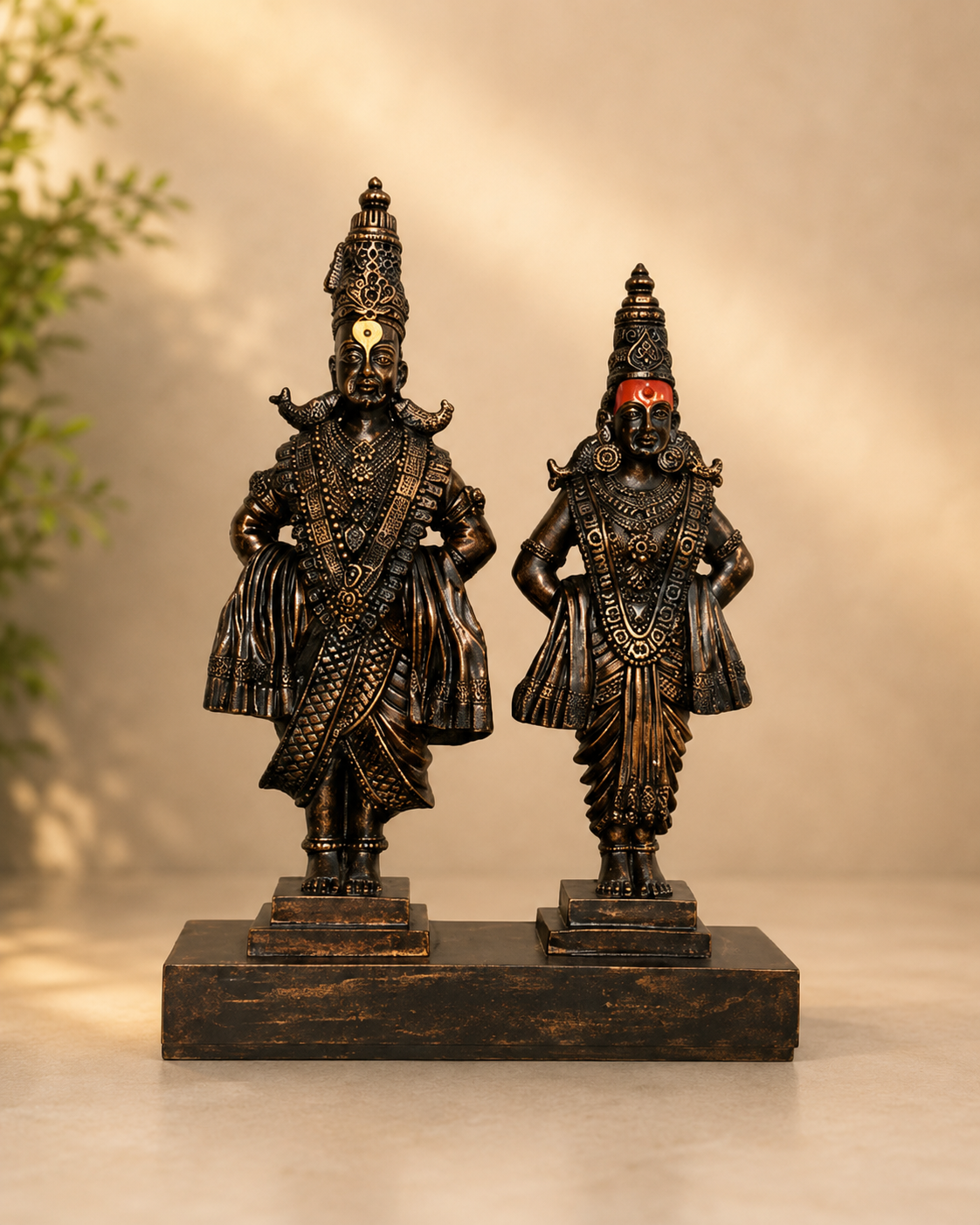 Vitthal Rukmini (Oxidised)