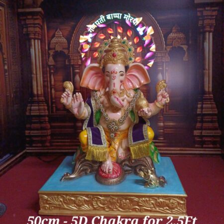 50 Cm 5D Chakra with 50+ Designs